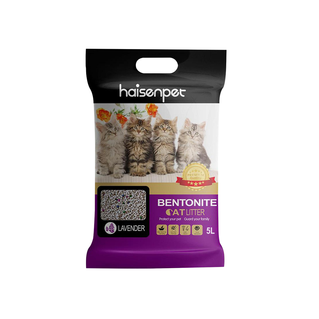 Haisenpet Bentonite Cat Litter Lavender 5L