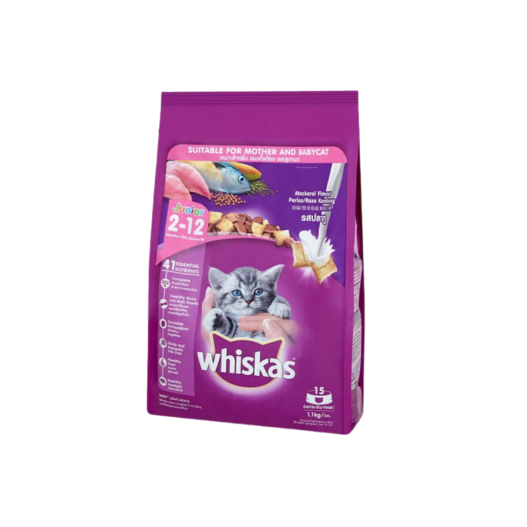 Whiskas Junior Mackerel 1.1kg
