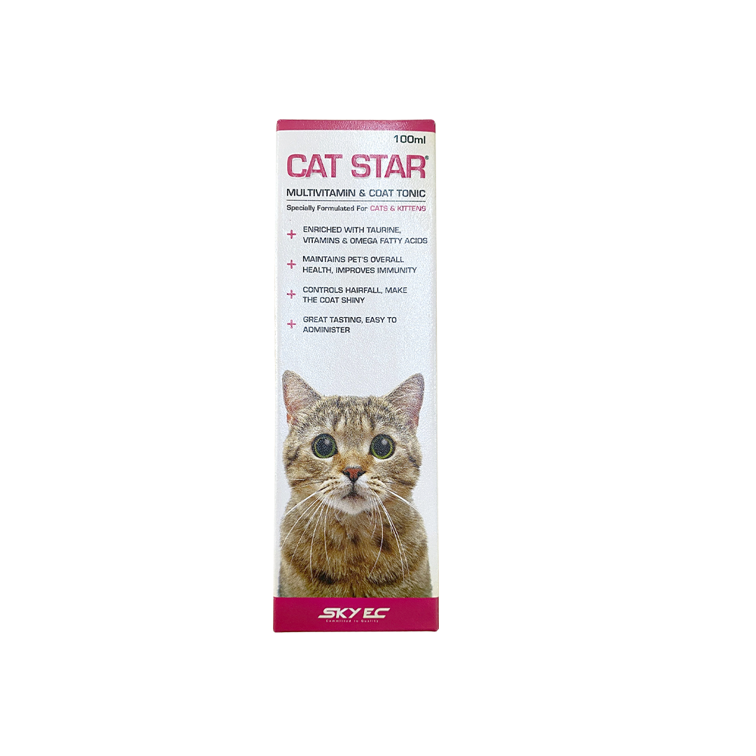 Cat Star Multivitamin & Coat Tonic 100ml