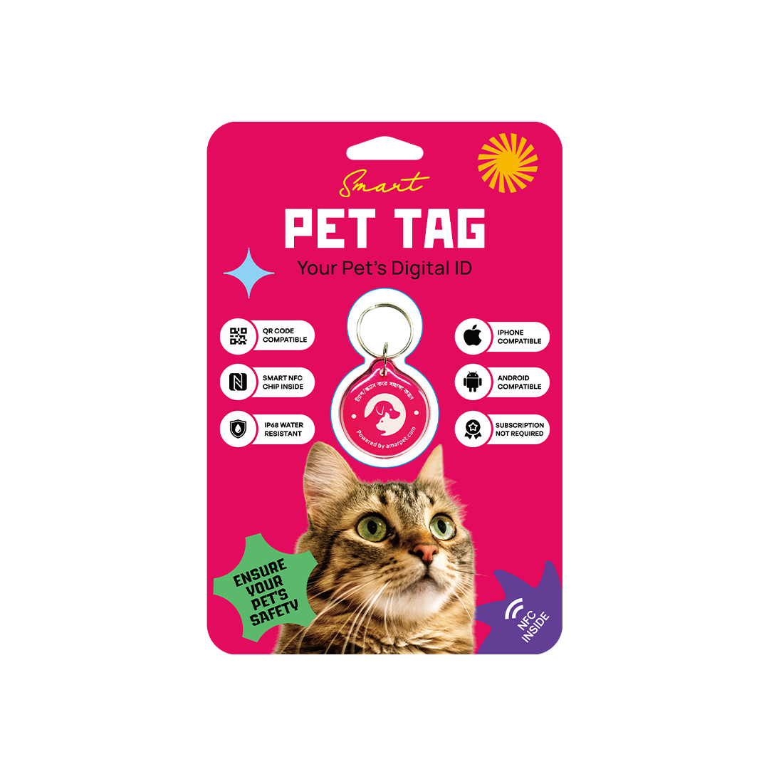 AmarPet Smart Pet Tag with NFC