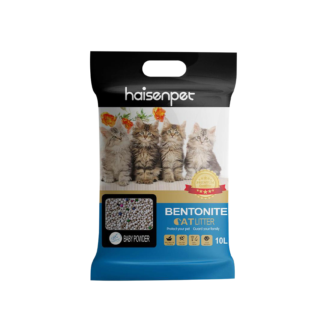 Haisenpet Bentonite Cat Litter Baby Powder 10L